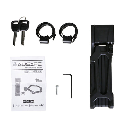 Adsafe New Foldable Lock for NAKTO ebikes Green - Nakto e-bike