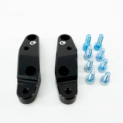 Ultra Bee 1" Foot Peg Drop / Lowering Kit