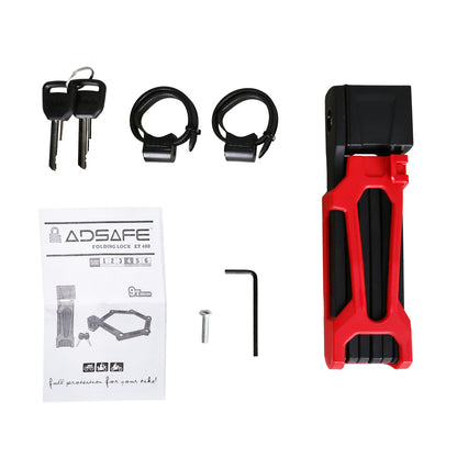 Adsafe New Foldable Lock for NAKTO ebikes Green - Nakto e-bike