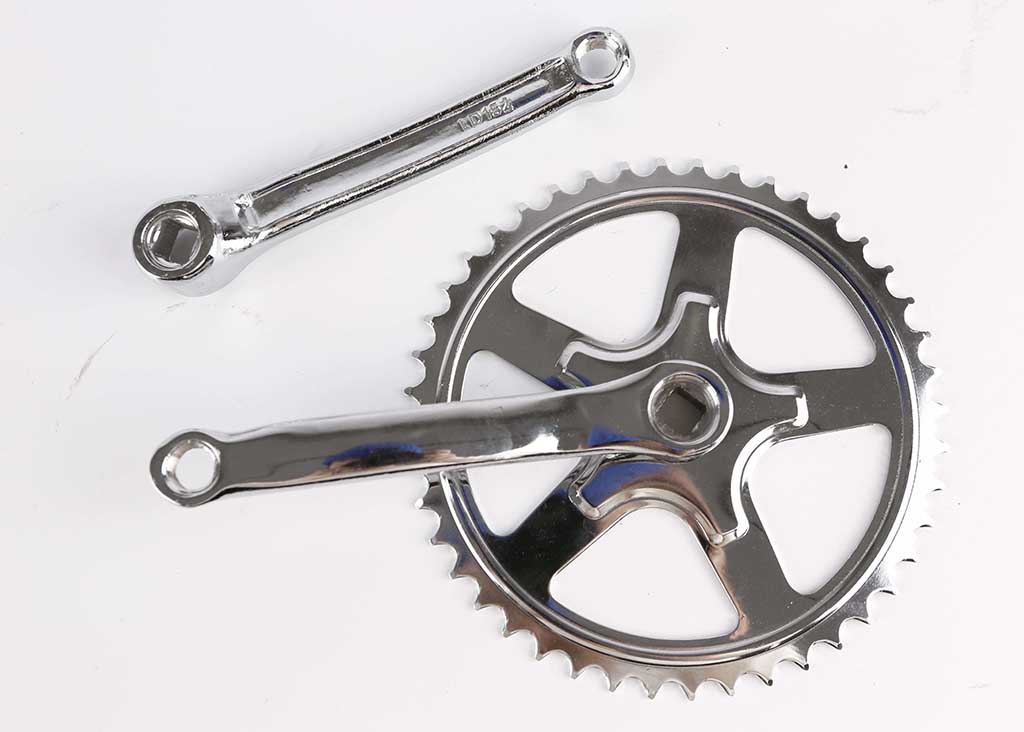 Crank and Crankset for Elegance