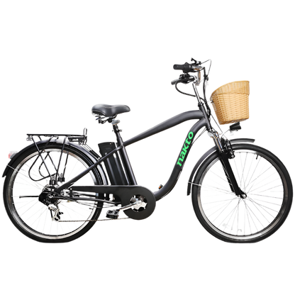 nakto camel black 26" men's city electric bike